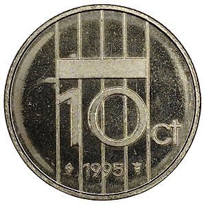 10 Cents 1995 MBC Holanda Europa