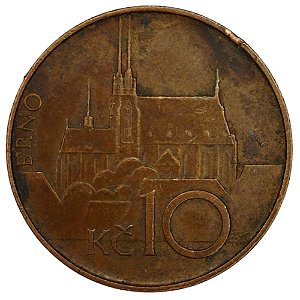 10 Coroa 1993 BC República Tcheca Europa