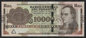 10.000 Guaranies 2017 FE Paraguai América