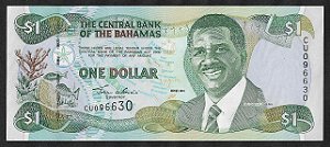 1 Dollar 2001 FE Bahamas América
