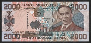 2.000 Leones 2003 FE Serra Leoa África