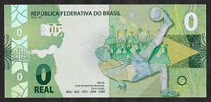 0 Real 2022 FE Fantasia Comemorativa Seleção Brasileira - 2ª Estampa (Brasil Pentacampeão de Futebol - Bicicleta)