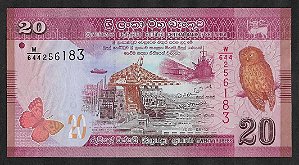 20 Rupees 2020 FE Sri Lanka Ásia