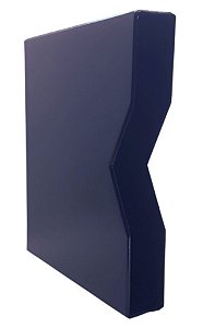 Capa Box Luva Para Álbum Moedas De Luxo - Cor Azul