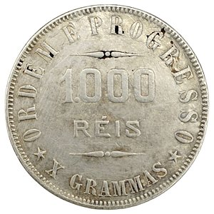 1000 Réis 1910 MBC P-690