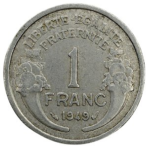 1 Franc 1949 MBC França Europa