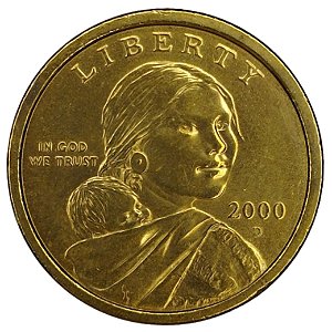 1 Dollar 2000 MBC Sacagawea (D) Estados Unidos da América