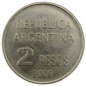2 Pesos 2006 MBC Defesa dos Direitos Humanos Argentina América