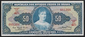 50 Cruzeiros 1961 SOB Princesa Isabel C-028