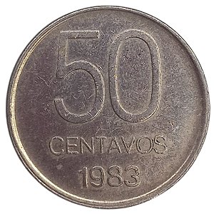 50 Centavos 1983 MBC Argentina América