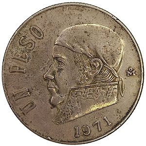 1 Peso 1971 MBC México