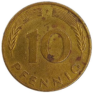 10 Pfennig 1979 MBC (F) Alemanha