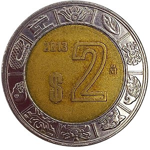 2 Pesos 2013 MBC México
