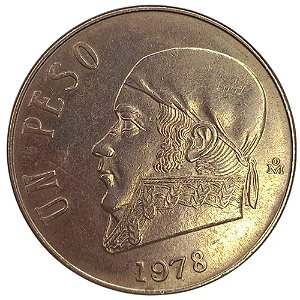 1 Peso 1978 MBC México