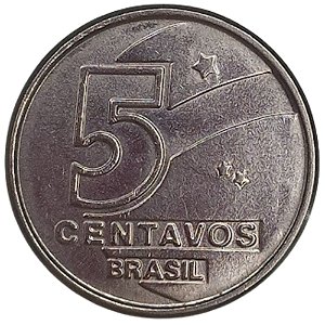 5 Centavos 1989 MBC Brasil