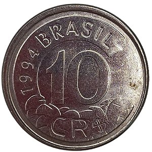 10 Cruzeiros Reais 1994 MBC Brasil