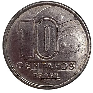 10 Centavos 1989 MBC Brasil