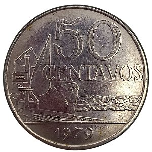 50 Centavos 1979 MBC Brasil