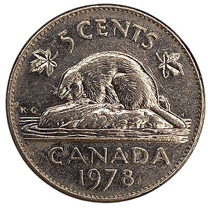 5 Cêntimos 1978 MBC Canadá
