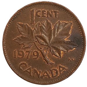 1 Cêntimo 1979 MBC Canadá