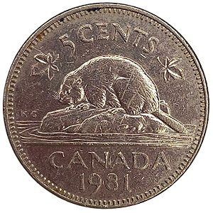 5 Cêntimos 1981 MBC Canadá
