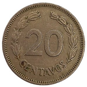 20 Centavos 1974 MBC Equador