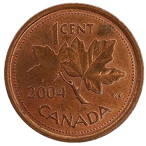 1 Cêntimo 2004 MBC Canadá