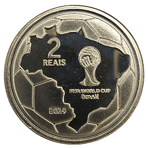 2 Reais 2014 Copa do Mundo da FIFA 2014 - O Gol