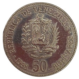 50 Bolívares 1998 MBC Venezuela