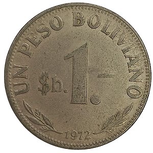 1 Peso 1972 MBC Bolívia