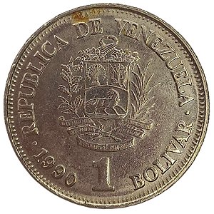 1 Bolívar 1990 MBC Venezuela