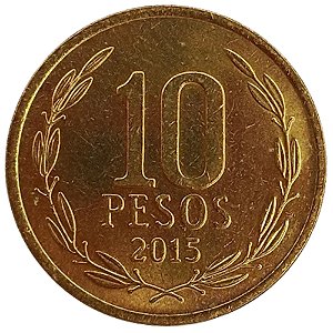 10 Pesos 2015 MBC Chile