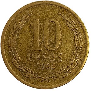 10 Pesos 2004 MBC Chile