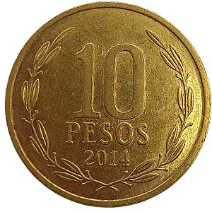 10 Pesos 2014 MBC Chile
