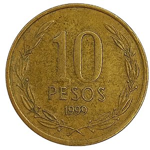 10 Pesos 1999 MBC Chile