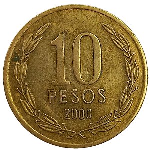 10 Pesos 2000 MBC Chile