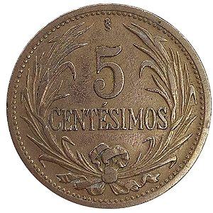 5 Centésimos 1941 MBC Uruguai