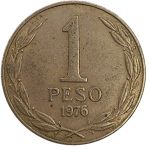 1 Peso 1976 MBC Chile