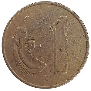 1 Peso Novo 1980 MBC Uruguai