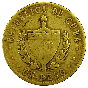 1 Peso 1985 MBC Cuba América