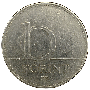 10 Forint 1996 MBC Hungria Europa