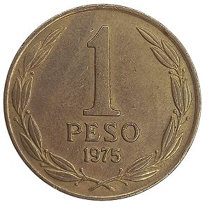 1 Peso 1975 MBC Chile