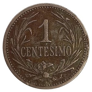 1 Centésimo 1909 MBC Uruguai