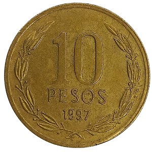 10 Pesos 1997 MBC Chile
