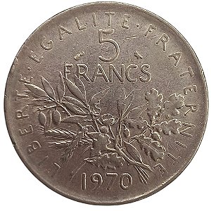 5 Francos 1970 MBC França
