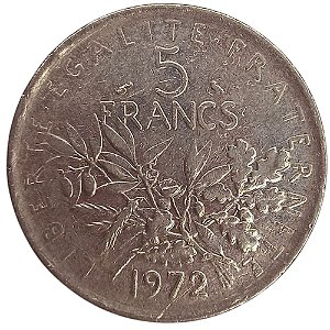 5 Francos 1972 MBC França