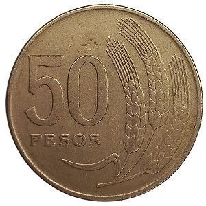 50 Pesos 1970 MBC Uruguai