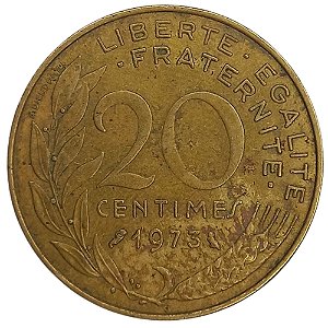 20 Cêntimos 1973 MBC França