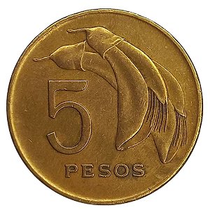 5 Pesos 1968 MBC Uruguai