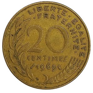 20 Cêntimos 1969 MBC França